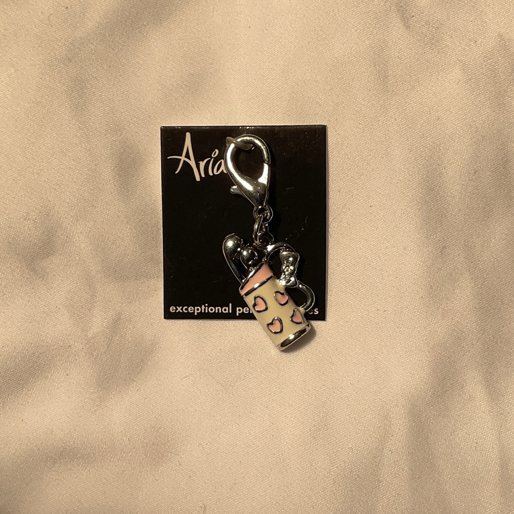 Aria Pink Golf Bag Charm